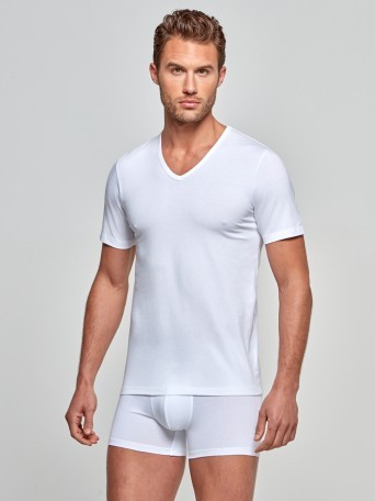 T-shirt decote V Cotton Stretch T-shirt decote V Cotton Stretch
